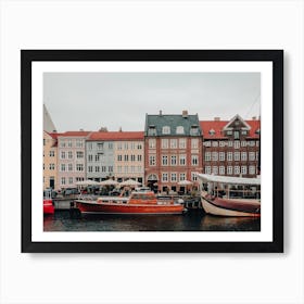 Colorful Houses Of Nyhavn Copenhagen 4 Art Print