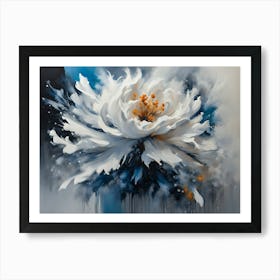 White Peony - Ai Poster