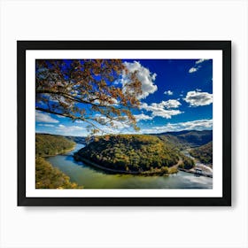 View Of The Rappahannock River Art Print