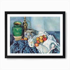 Still Life With Apples, Paul Cézanne Art Print