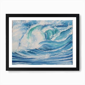 Ocean Wave 2 Art Print