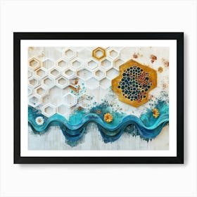 Bee Hive Art Print