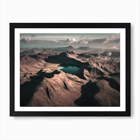 Landscapes Raw 18 Lake Myvatn (Iceland) Art Print