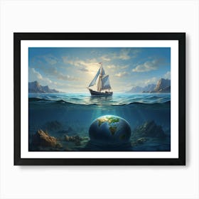 Earth And Sea Art Print