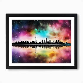 Toronto Skyline 9 Art Print