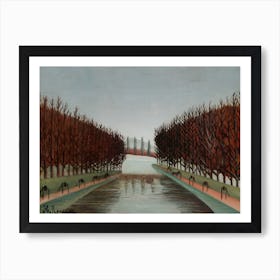 Le Canal, Henri Rousseau Art Print