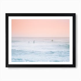 In The Surf Art Print