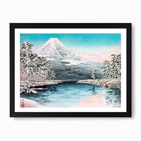 Mt Fuji Now Scene, Hiroaki Takahashi Vintage Japanese Art Print