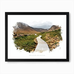 Tablelands, Gros Morne National Park, Canada Art Print