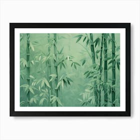 Bamboo Forest (4) Art Print