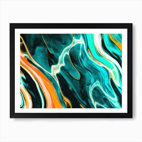 Abstract Painting 14 Art Print