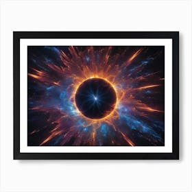 Alien Planet 3 Art Print