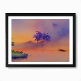 Sunset Serenity Art Print