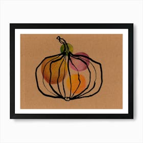 Gourd 6 Art Print