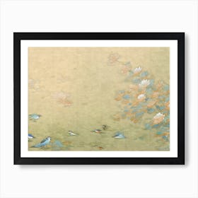 Chinese Birds And Flowers Art Print