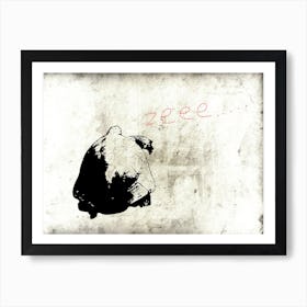 Mural Art Illustration In A Painting Style 32 Art Print