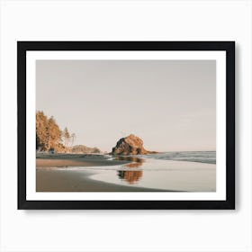 Warm Ocean Beach 1 Art Print