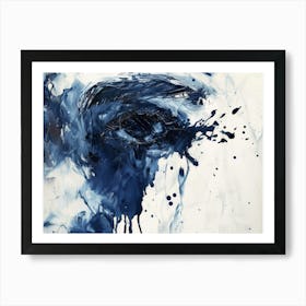 Blue Eye 5 Art Print