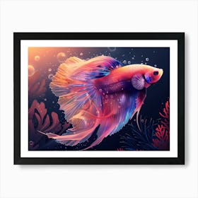 Siamese Catfish 10 Art Print