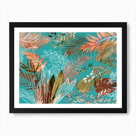 Tropical Foliage 8 Art Print