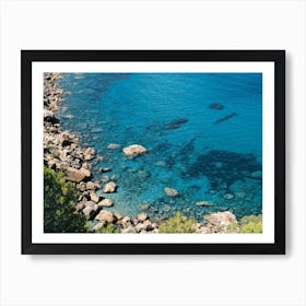 Blue Coast of Ibiza // Ibiza Nature & Travel Photography Art Print