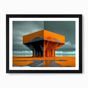 'Water Tower' Art Print