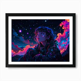 Sky Is Blue Art Print