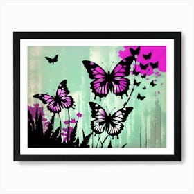 Butterflies 4 Art Print