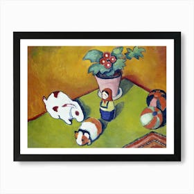 August Macke S Little Walter S Toys (1912) Famous Painting Art Print