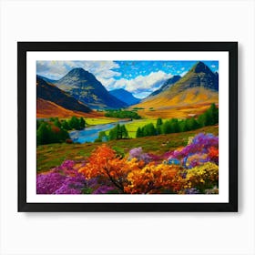 Scottish Landscape Art Print