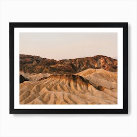 Death Valley Mountains Art Print