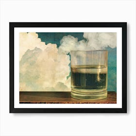 Glass Of Water 5 Art Print