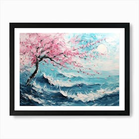 Cherry Blossom Tree Art Print