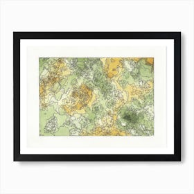 Watercolor Forest Wonderland Art Print