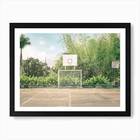 Mania Streetball Courts 1 Manizales (Colombia) Art Print