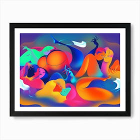 Dusky Mist Art Print