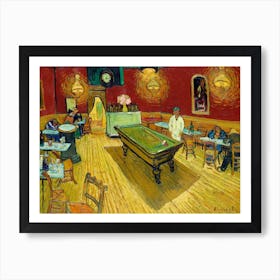 Le Café De Nuit, Vincent Van Gogh Art Print