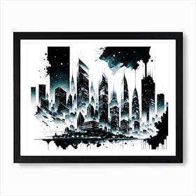 Cityscape 25 Art Print