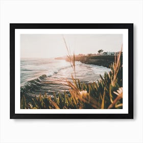 Malibu Coastal Beach Art Print