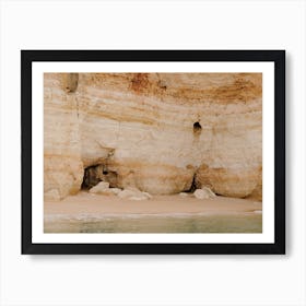 Lagos Coastal Rocks Art Print