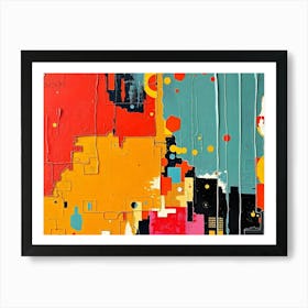 Abstract Painting 140 Art Print