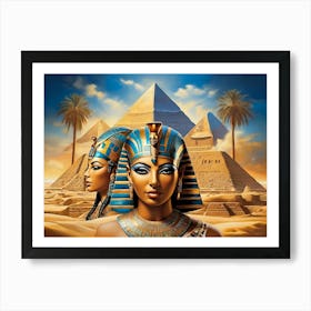 Egyptian Women Art Print