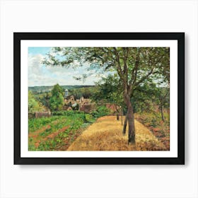 Orchards At Louveciennes (1872), Camille Pissarro Art Print