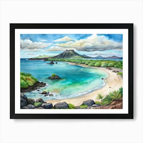 Hawaiian Beach Art Print