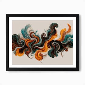 Swirls Art Print