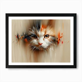 Cat Portrait Art Print