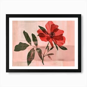 Red Rose 4 Art Print