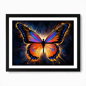 Butterfly Painting Art Print