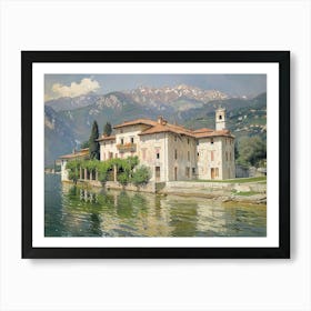 Lake Como 1 Art Print