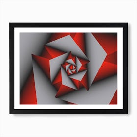 Abstract Geometric Art Print